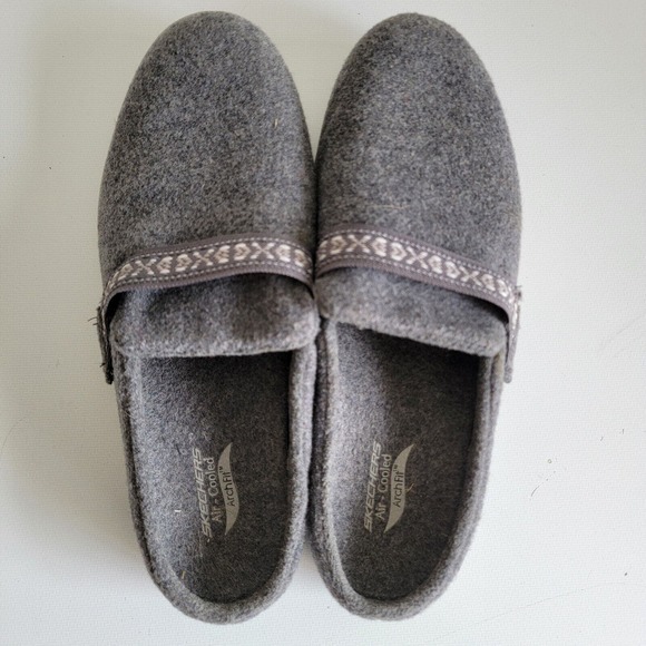 Skechers Go Walk Lounge Gray Womens Size 6.5 Comfort‎ Shoes Archfit Air Cooled - Picture 6 of 14